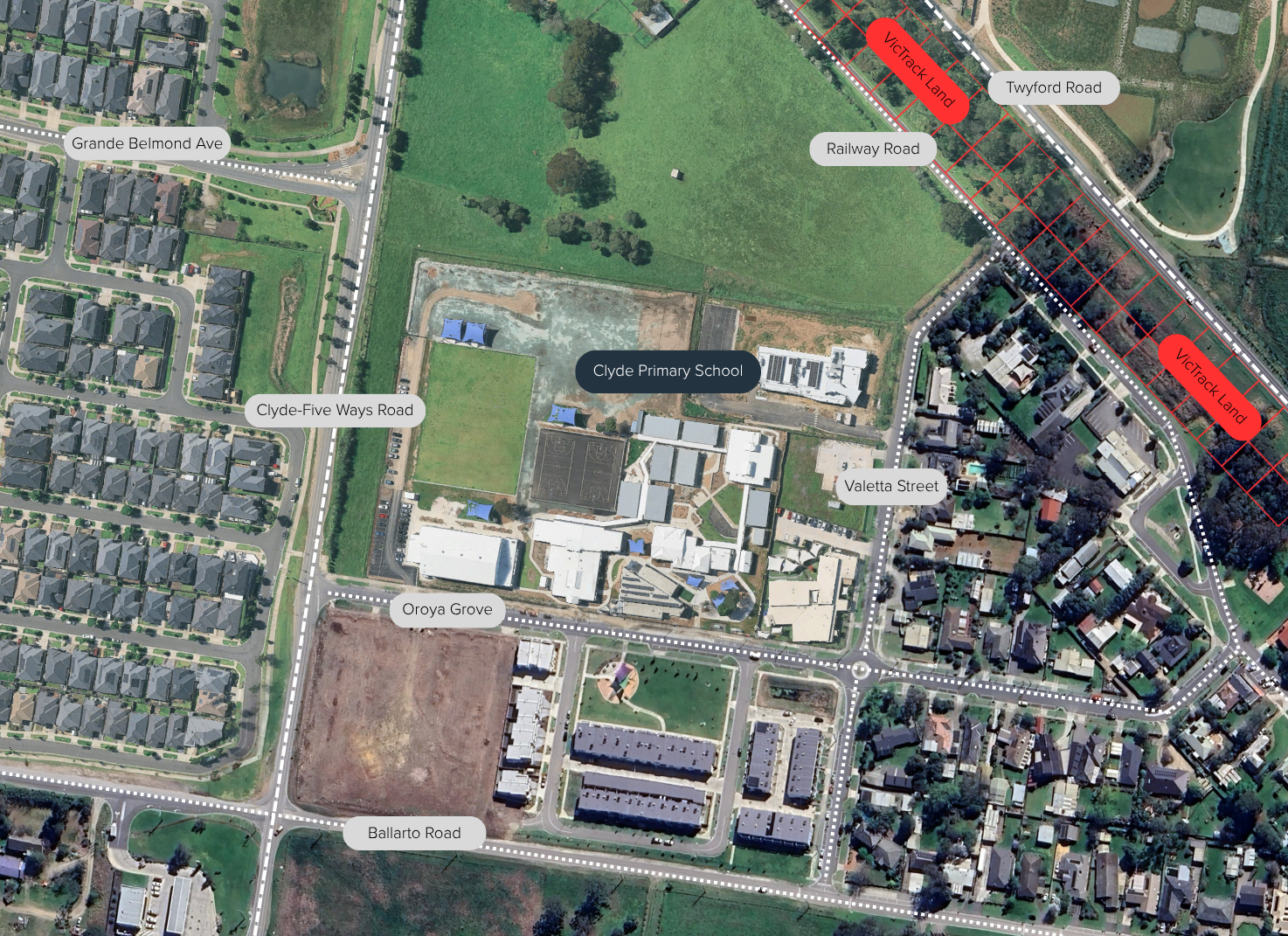 Railway Road to Twyford Road Pedestrian Crossing