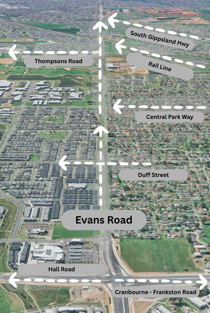 Evans Road Aerial 