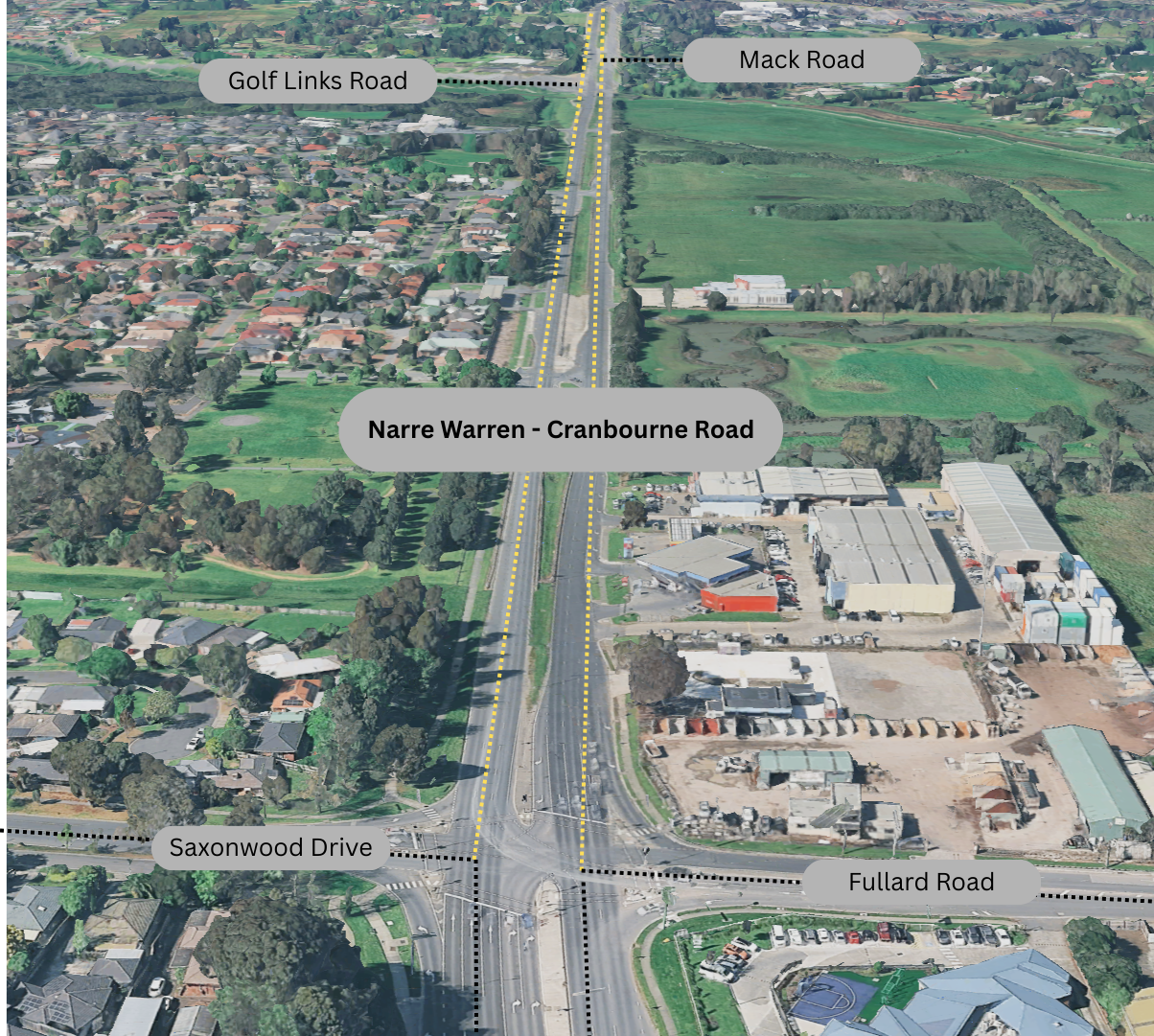 Narre Warren Corridor Map