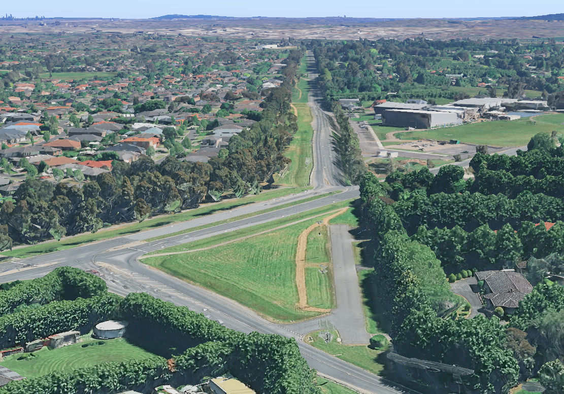 Greaves Road looking towards Pound Road