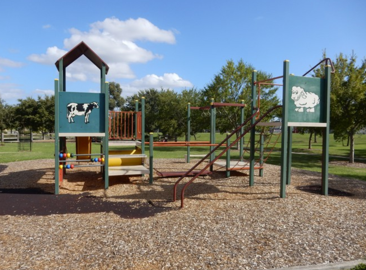 What the playground looks like now