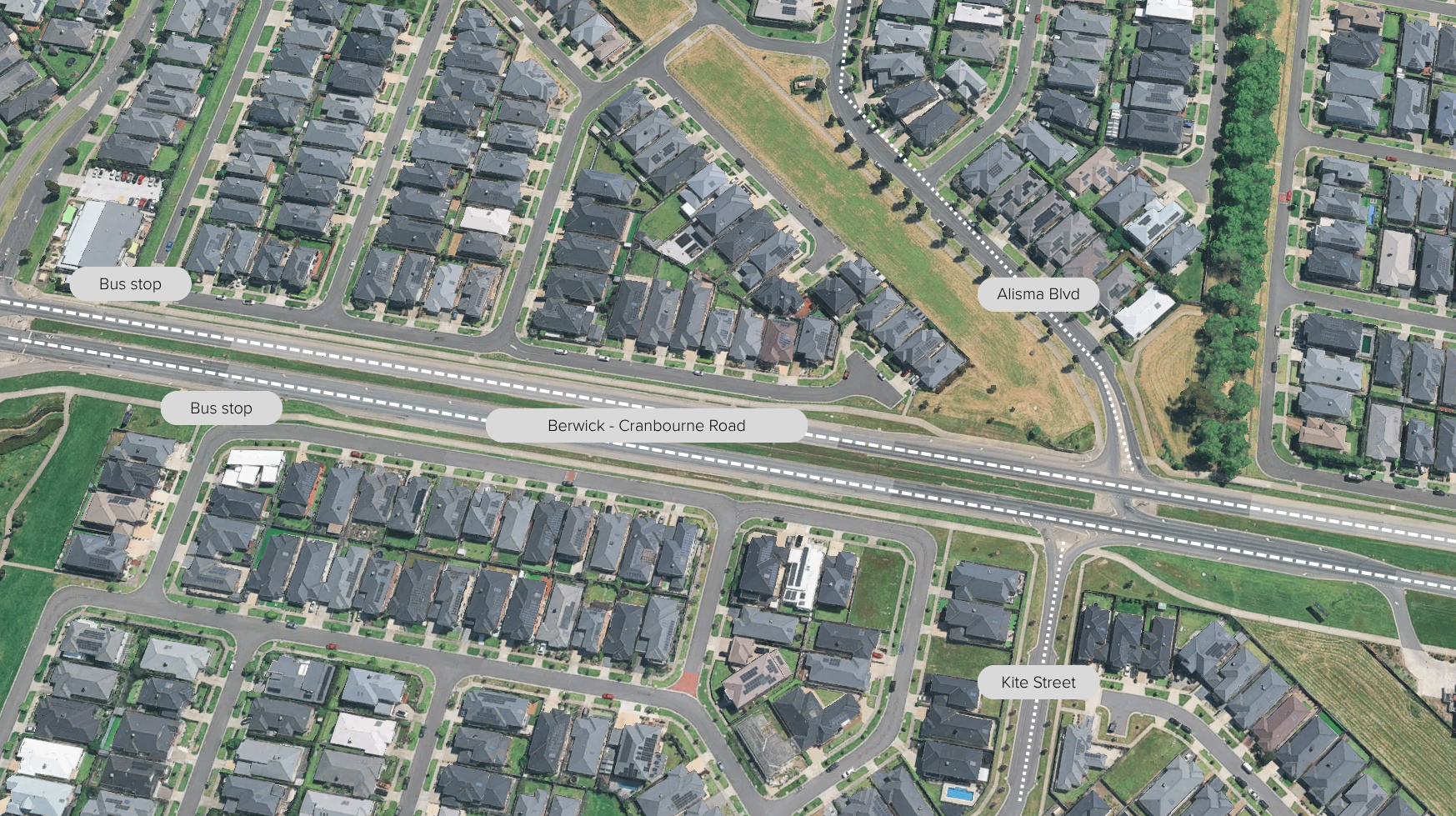 Alisma Blvd intersection with Clyde Road